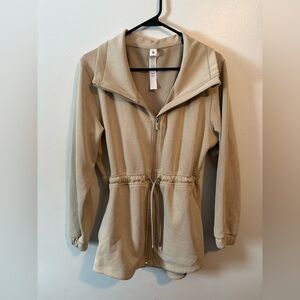 Lululemon Athletica Softstreme Cinch Waist Zip Up